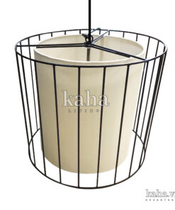Đèn treo khung sắt kiểu trụ KH-DTR070