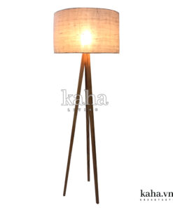 Đèn sàn gỗ 3 chân KH-DS001