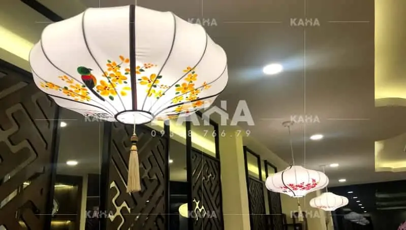 Đèn vải KAHA | Đèn vẽ tranh