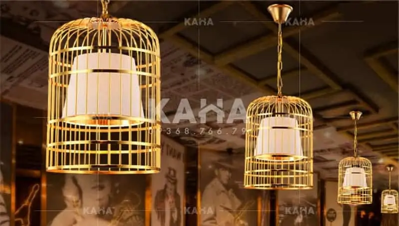 Đèn vải KAHA | Đèn lồng chim
